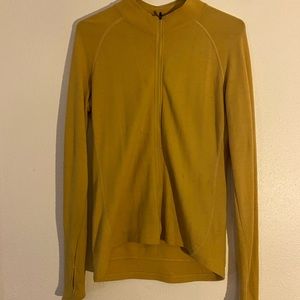 Ibex biking zip up wool sweater. Excellent lightweight piece